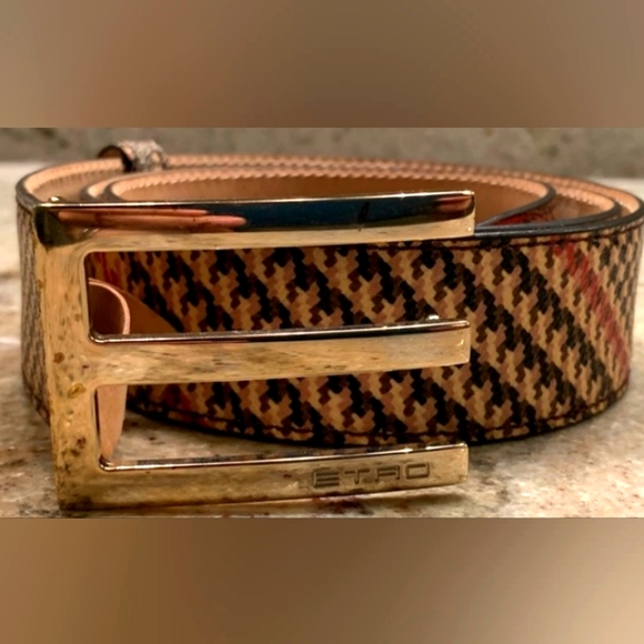 Etro Accessories - ETRO Leather Belt